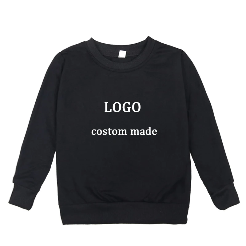 

WGTD Cutom Your Image 2D Printed Boys Girls Sweatshirt Baby Spring Autumn Winter Hoodies FOR Customers Products Unisex