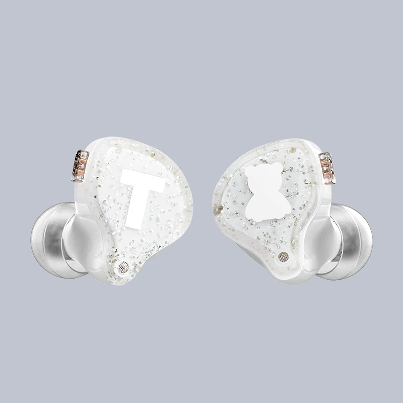 005 Flashwhite TFZ S2 PRO HIFI аудио 2,5 поколения Динамический драйвер наушники-вкладыши IEM с 2 Pin 0,78 мм съемный кабель шейные наушники - Цвет: 005 Flashwhite