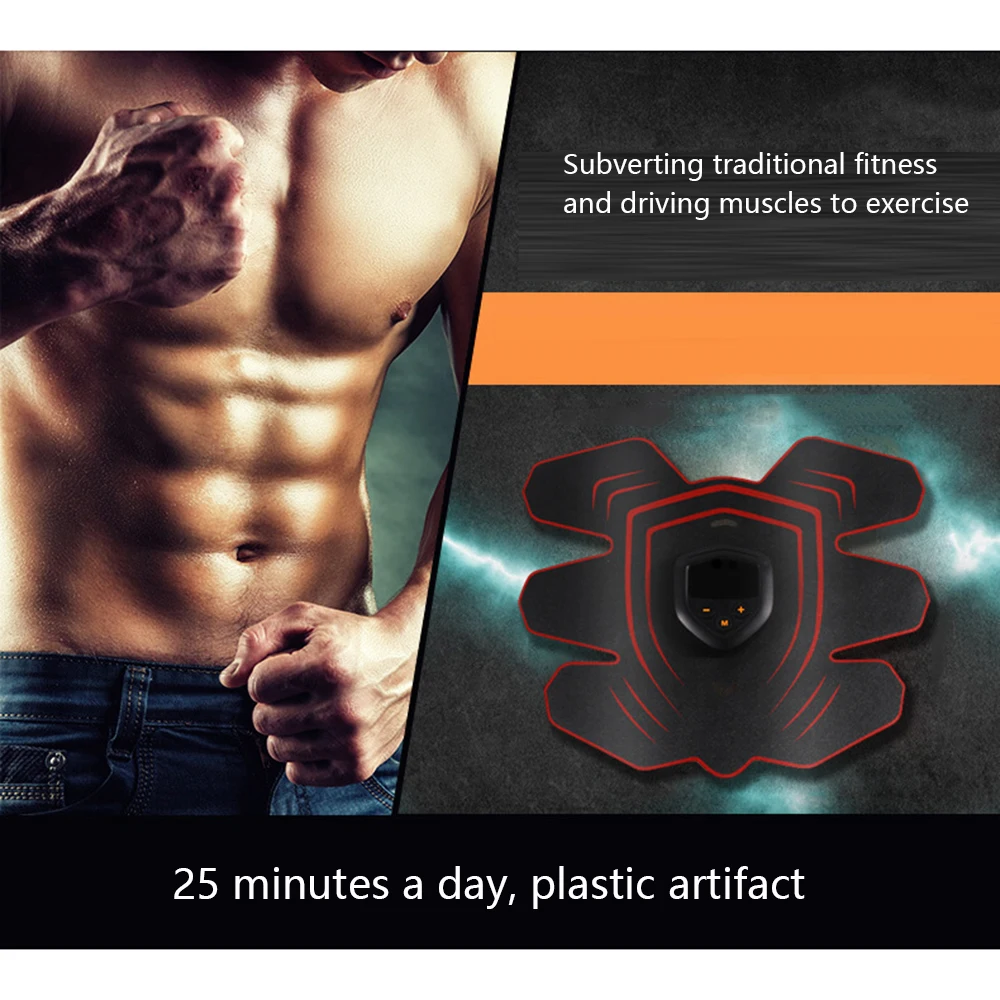 SFIT EMS тренажер перезаряжаемый стимулятор мышц стимулятор брюшной руки Электрический массажер для потери веса массажер для тела миостимулятор тонкий