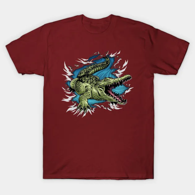 Мужская футболка Croc by dkshirts Футболка женская футболка|Футболки| |