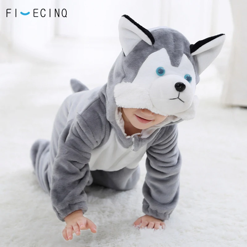 husky baby costume