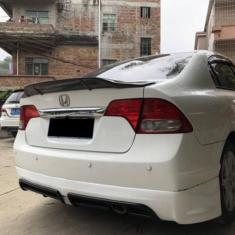 Спойлер для Honda Civic задний спойлер из высококачественного углеродного