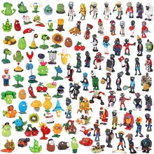 14 Styles plantes vs Zombies PVC figurines PVZ Collection chiffres paysan passe-temps Collection modèle poupées ensemble cadeau de fête(China)