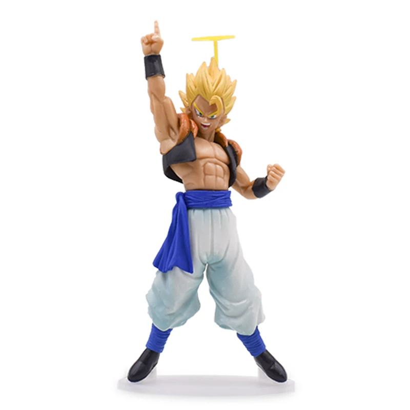 21 см аниме Dragon Ball Z Super Saiyan Gogeta фигурка Вегета Сон Гоку Fusion Природный Кварц ПВХ фигурка мультфильм модель DBZ игрушка - Цвет: no box
