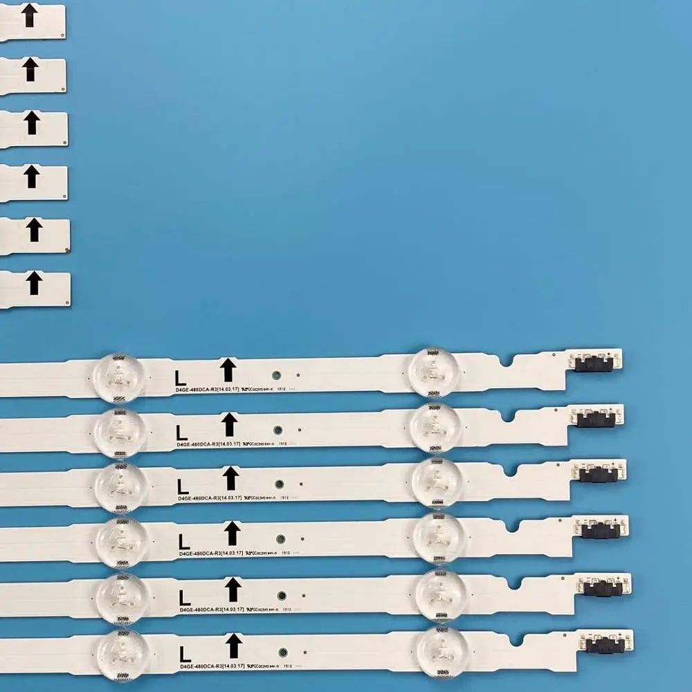Fita de Led para Retroiluminação 12 para Samsung ue para Ue48h6470 Ue48h6240 Ue48j6275 Ue48h6200 Ue48j6270 Ue48h5000 Ue48h548270 - Imagem 4