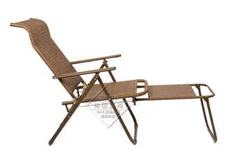 

Wicker Chair Recliner Chair Office Lunch Break Chair Single Home Old Man Simple Rattan Nap Bed Lounge Chair