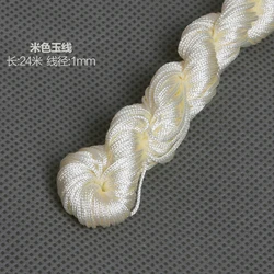 Vibrant 100% Cotton Embroidery Thread for Crafts and Hand Embroidery (Ivory)