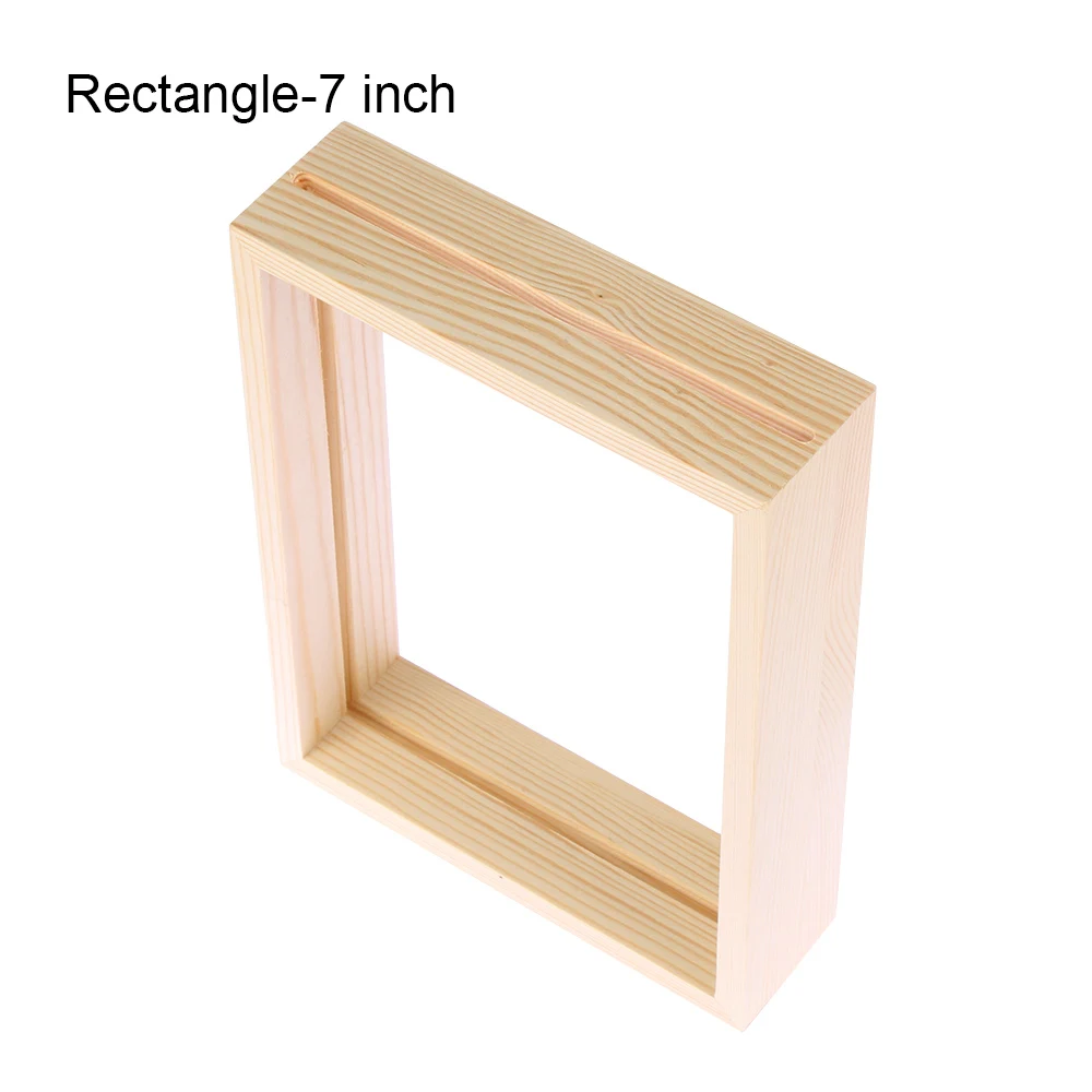 rectangle-7 inch 2 стиля Семейные винтажные мульти фоторамки онлайн домашний декор художественные деревянные Свадебные мини фоторамки винтажные DIY Семейные Рамки - Цвет: rectangle-7 inch