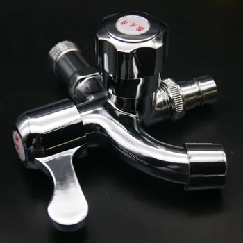 

One Inlet and Two Outlets a Double Headed and Multifunctional Washing Machine Faucet Dual-use Washing Machine Faucet Faucet 15