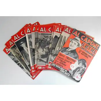 

Al Capone. The Gunmen of Chicago. Numbers 1 to 14 consecutive-Jaime Samper