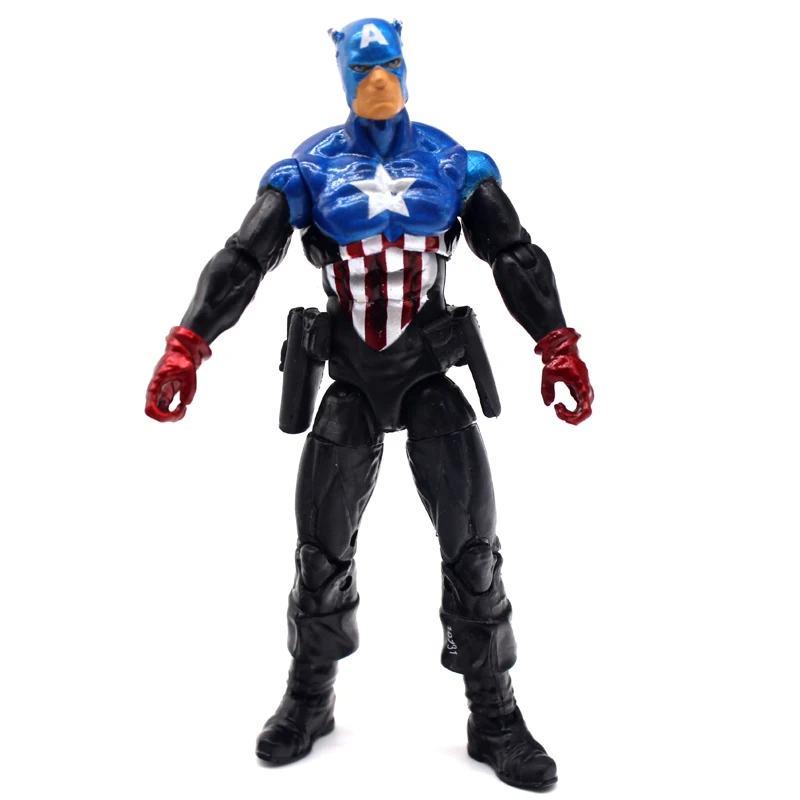 3,75 "Comic Bucky Barnes 2008 Капитан Америка 2008 ПВХ Фигурки для детей на день рождения Рождественский подарок