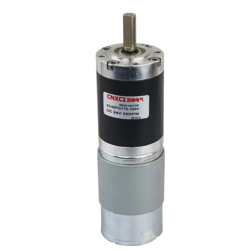 42mm planetario dc motor de engrenagem 42pg775 01