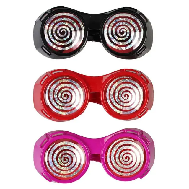 Funny Dizzy Turning Goggles Eyeglasses Glasses Toy Party Cosplay Props