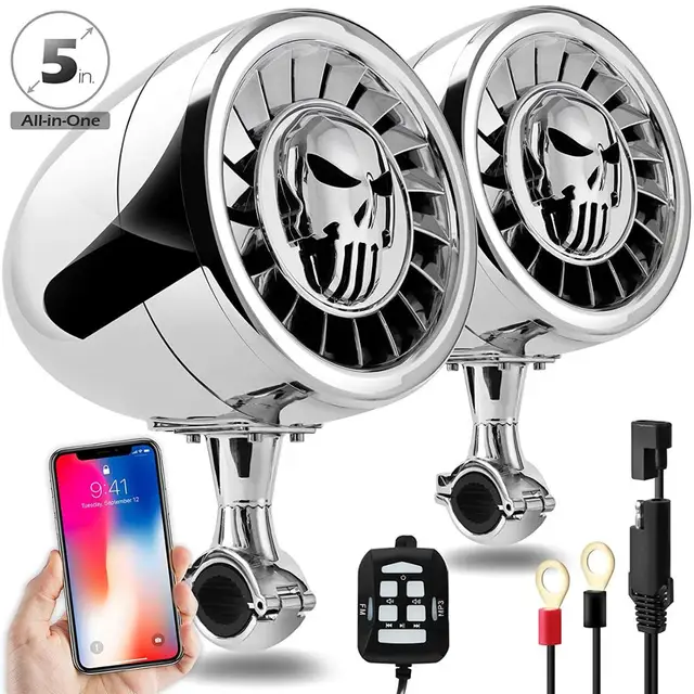 aileap motorcycle speakers