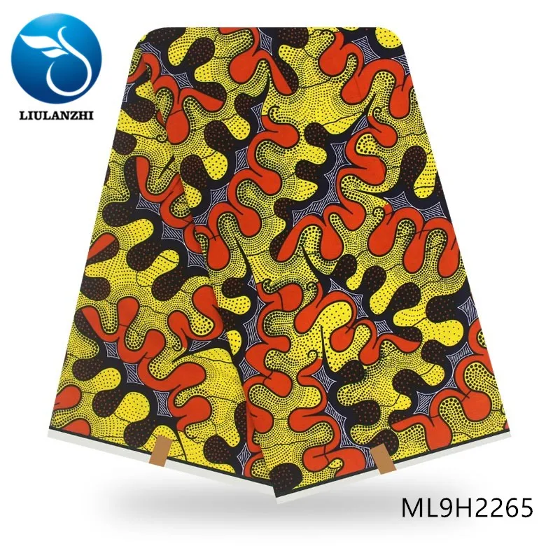 LIULANZHI принты анакра платье Шитье Африканский Воск tissu вечерние 6 ярдов хлопок печать Анкара ML9H2256-71