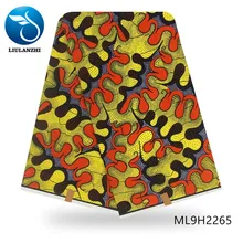 LIULANZHI принты анакра платье Шитье Африканский Воск tissu вечерние 6 ярдов хлопок печать Анкара ML9H2256-71