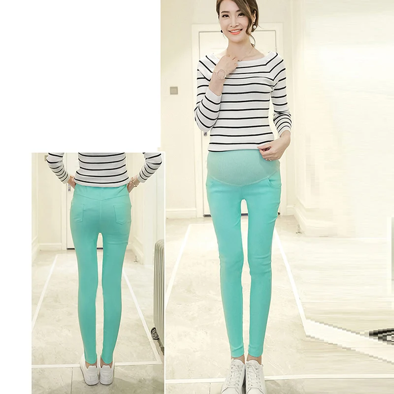 Maternity Pencil Pants For Pregnant Trousers Casual Pregnancy Clothes Maternity Nursing Prop Belly Pant Pregnancy Clothing