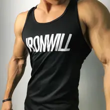 Стиль мышцы Фитнес братьев профессии Для мужчин дышащие быстросохнущие спортивные Фитнес комплексный тренировочный сетчатый жилет