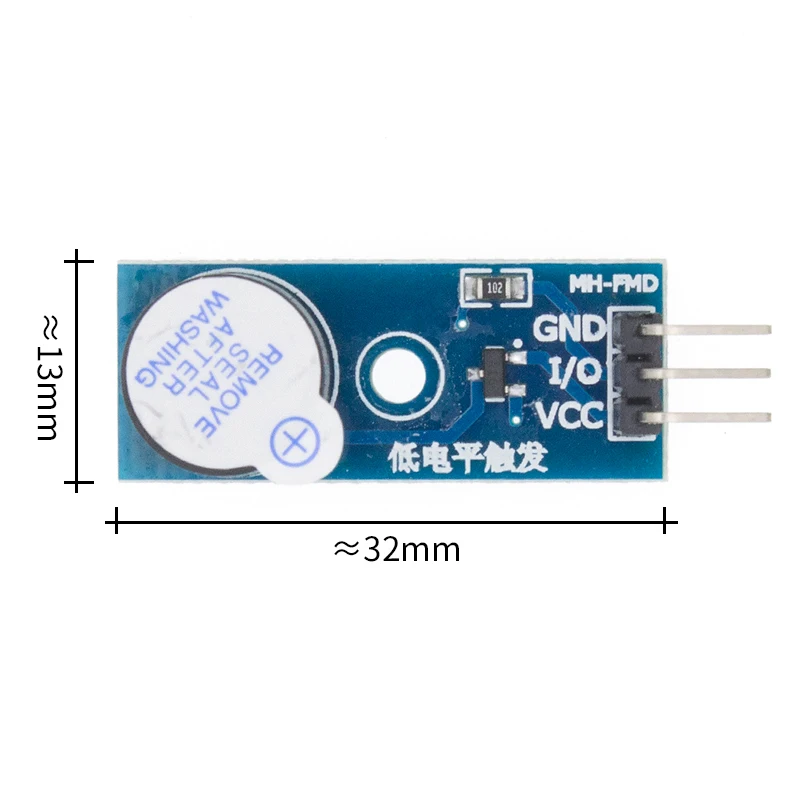 Активный зуммер комплект DIY активный зуммер низкий уровень модули низкий уровень активный зуммер модуль - Цвет: Buzzer Module