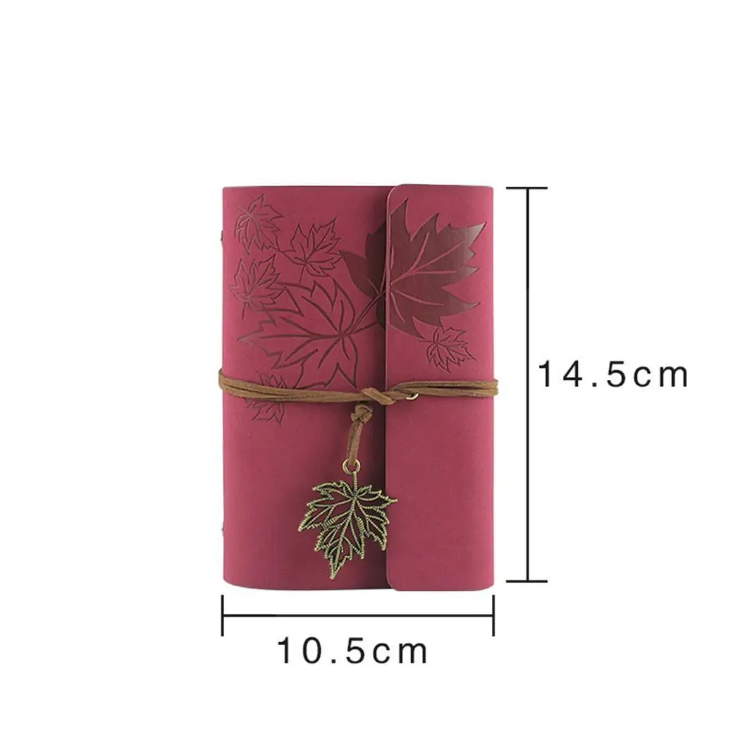 

One Leaf Know Autumn Retro Style 0.350kg Diary Notebook
