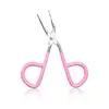 Makeup Scissors Practical Flat Tip Eyebrow Tweezer Clamp Clipper Makeup Scissor Hair Removal Tool 4