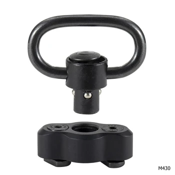 

Activefire M430 Mlok Heavy Duty Push Button QD Quick Release Gun Sling Swivel Mount Adapter for Hunting Acceossries Swivel Stud