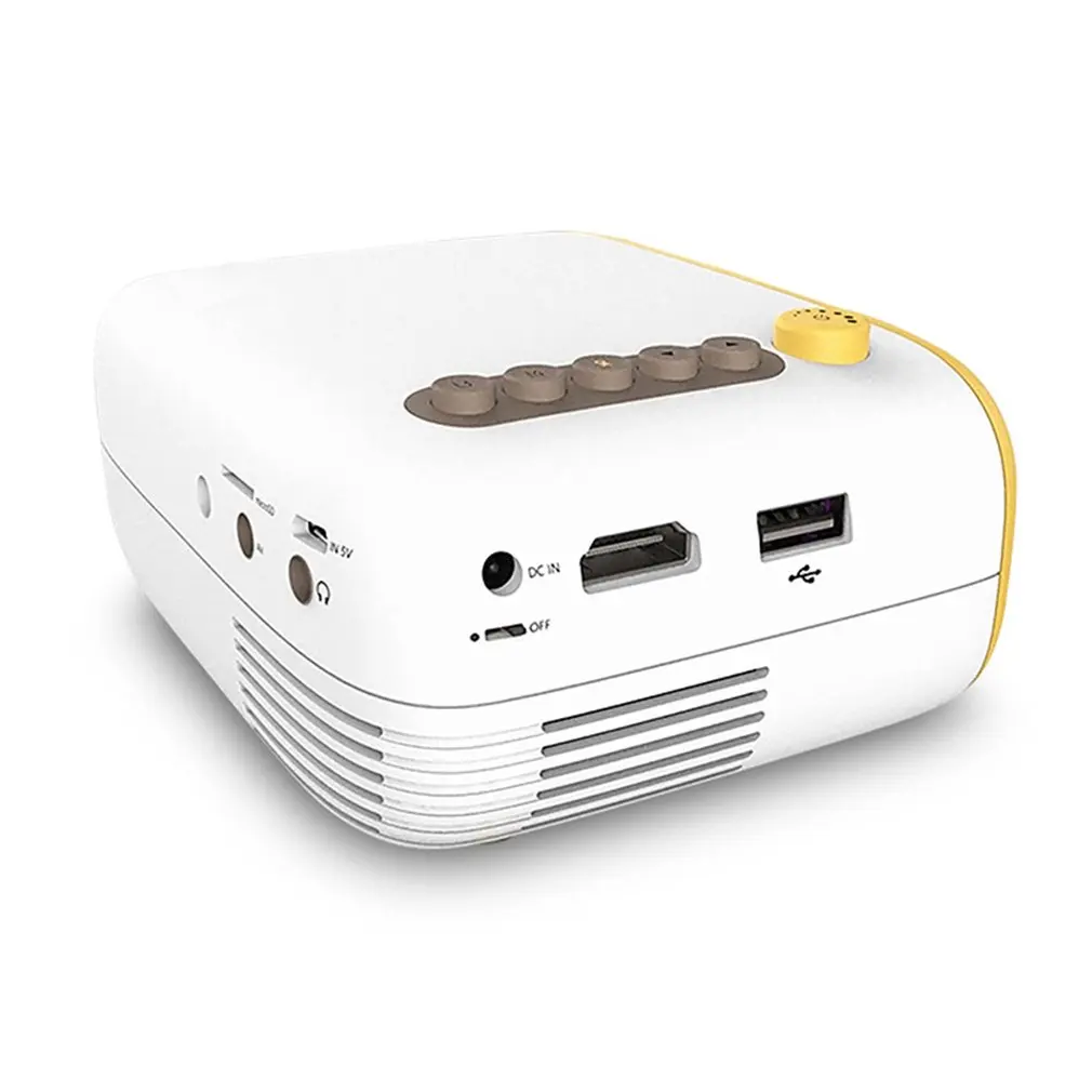 

Hot Sale Mini Projector Yg200 Home Portable Led Projector Supports Hd 1080P Small Projector 20-60 Inch Projection Size