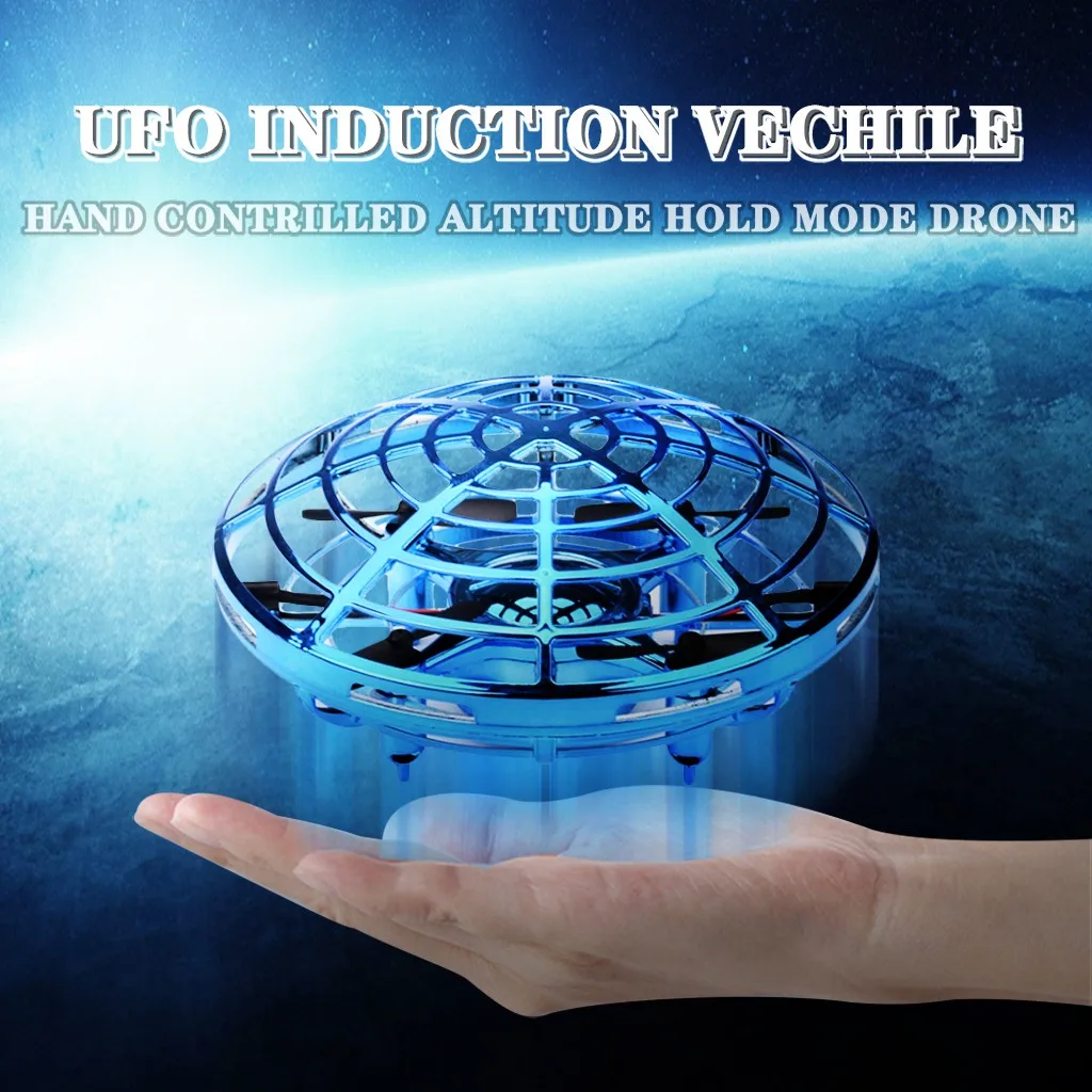 

YH-2088 Mini UFO Drone Flying UFO RC Drone Hand Sensing Control Aircraft Mode UFO Drone Toy For Children