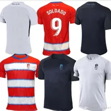 19 20 человек Гранада CF. Футбольные Джерси домашние ramos VICTORDIAZ SOLDADO pintas Vadillo A. Pintas Granada футбольные майки