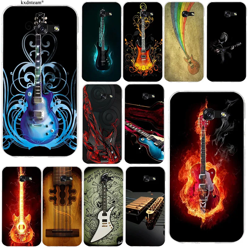 Soft TPU Phone Cases Bass Guitar Strings Music Guitares for Samsung Galaxy Note 2 3 4 5 8 S2 S3 S4 S5 Mini S6 S7 S8 S9 Edge Plus | Мобильные