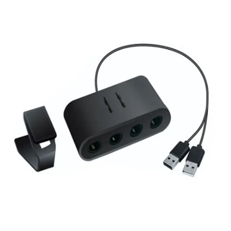 3 в 1 4 порта GC ручка для Wiiu/PC/переключатель конвертер адаптер для PC Игры GameCube GC контроллеры аксессуары AXYF