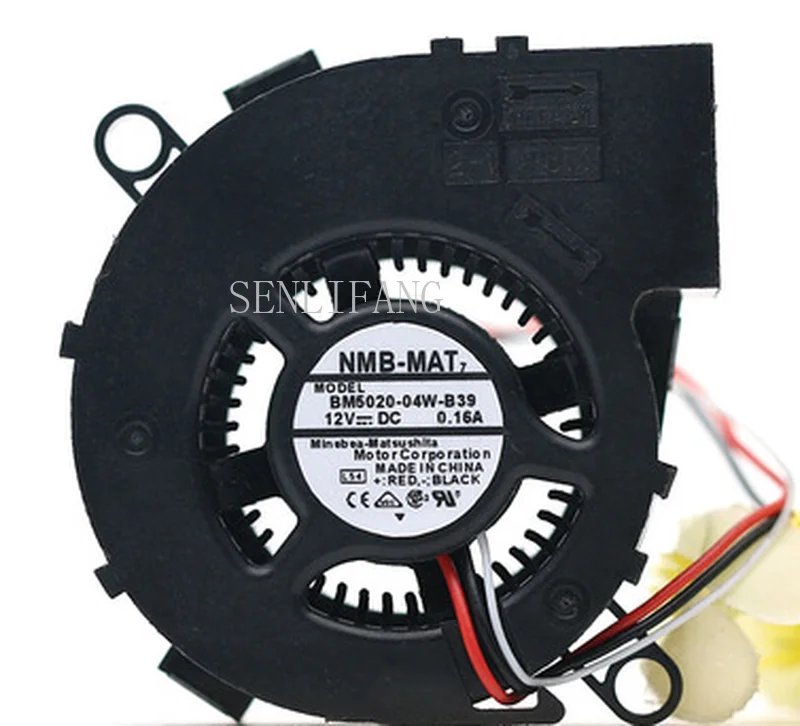 BM5020-04W-B39 5020 5 см 0.16A 12 в три провода проектор вентилятор
