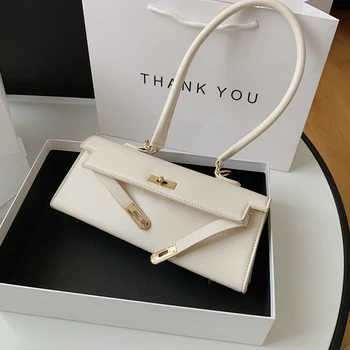 

Simple Texture Mini Bag Western Style Women's Bag 2020 New Style Fashion All-match One-Shoulder Armpit Bag Net Red Handbag