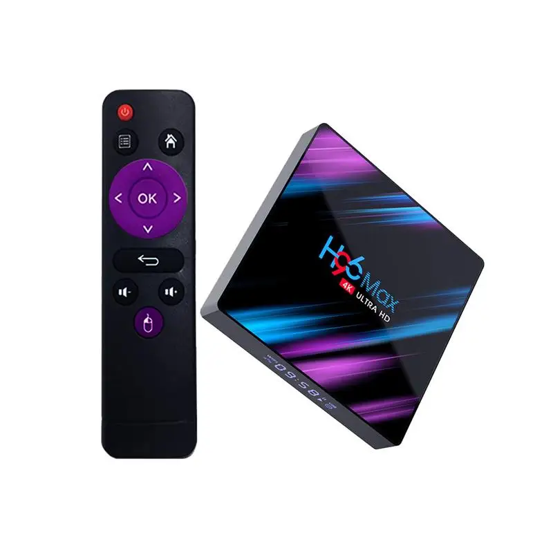 

H96 MAX RK3318 Smart TV Box Android 9.0 2GB 16GB Media player 4K for Google Voice Assistant H96MAX Set Top Box
