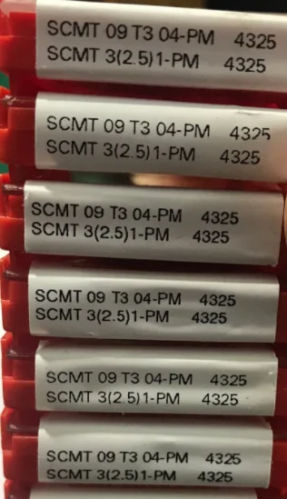 10 шт. твердосплавная вставка SCMT 09T304-PM 4325