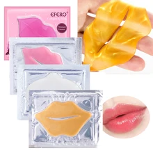 

50Pcs Lip Plumper Crystal Collagen Lip Mask Patches Moisture Essence Anti Aging Hydrating Gel Pad Lips Mask Repair Lip Lines