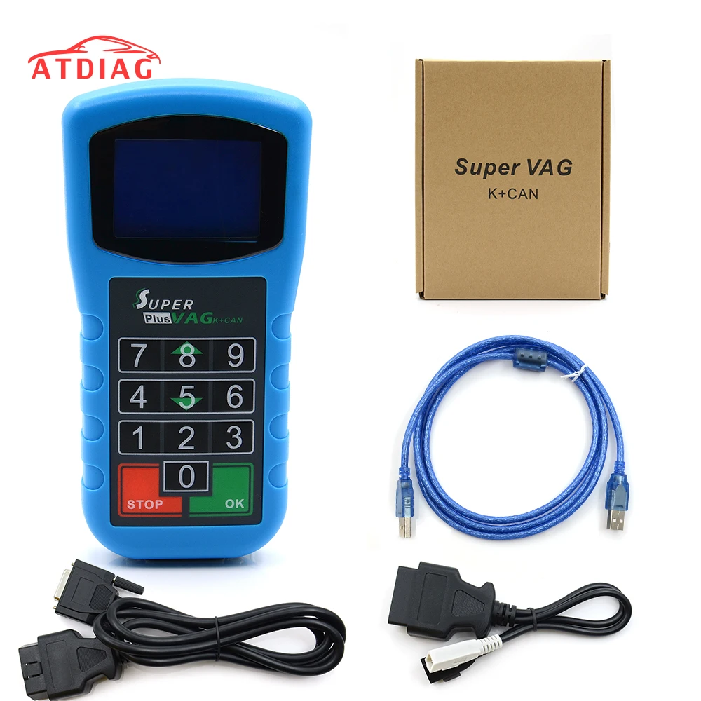 

2019 newest Super VAG K+CAN Plus 2.0 Diagnosis + Mileage Correction + Pin Code Reader SuperVAG K+CAN Plus 2.0
