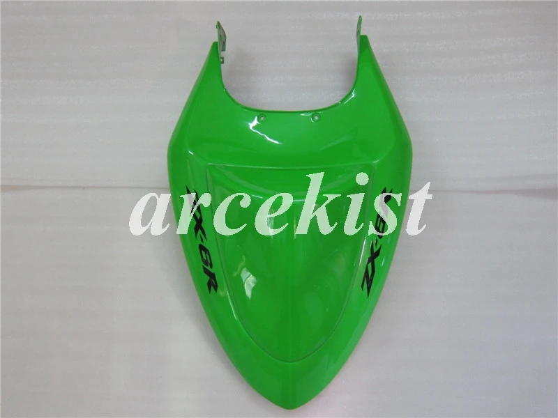 ABS полный обтекатель комплект подходит для Kawasaki ZX6R 2005 2006 Мотоцикл Обтекатели ZX-6R 05 06 ниндзя 636 Кузов Набор зеленый Яркий