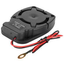 Alarme antivol pour véhicule, haut parleur 6 sons 110db, accessoires système de sécurité, Anti cambriolage, noir, dc 12v