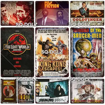 

90S Film Metal Sign Vintage Plaque Tin Sign Plate Wall Decor For Bar Club Man Cave Art Painting Movie Poster Wholesale
