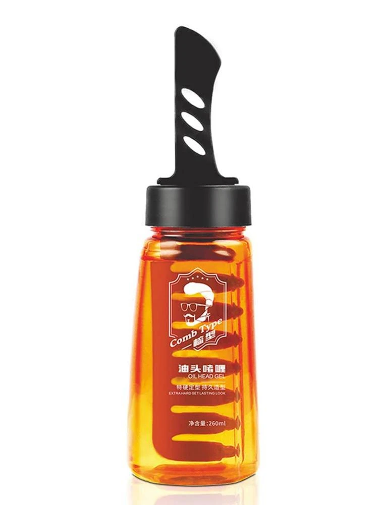 男性用の2 In 1ジェル ディップジェル 2 In 1 ヘアスタイリングジェル スタイリングとワックス クリーム オイル ヘアクリーム ポマード ワックス Aliexpress
