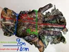 1 Pair 3D Leaf Camo Gloves  climbing Cycling Maple leaves Bionic Camouflage Shooting Hunting thin Gloves Lightweight breathable 2