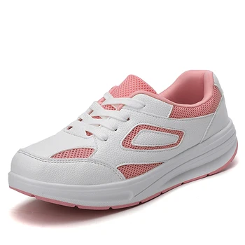 

Tenis Feminino Women Tennis Shoes 2019 New Female Gym Sport Shoe Stability Breathable Mesh Flat Sneakers Trainers Tenis Mujer