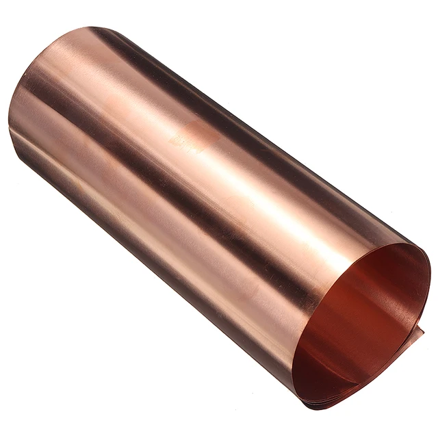 MHUI Copper Sheet Metal 99.9% Pure Cu Foil Plate Workable Copper Sheets for  Jewelry, Crafts Thickness 0.04in/1mm,300mmx300mm/11.8inchx11.8inch