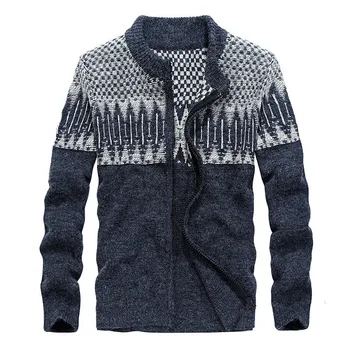 

Men's clothing 2020spring and autumn new men's casual round neck sweater cardigan loose collection pattern youth jacket