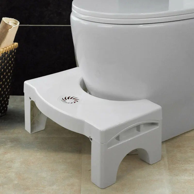 

Dropshipping Foldable Plastic Toilet Squatting Bathroom Stool Footstool for Kids Bathroom Anti Constipation Stools
