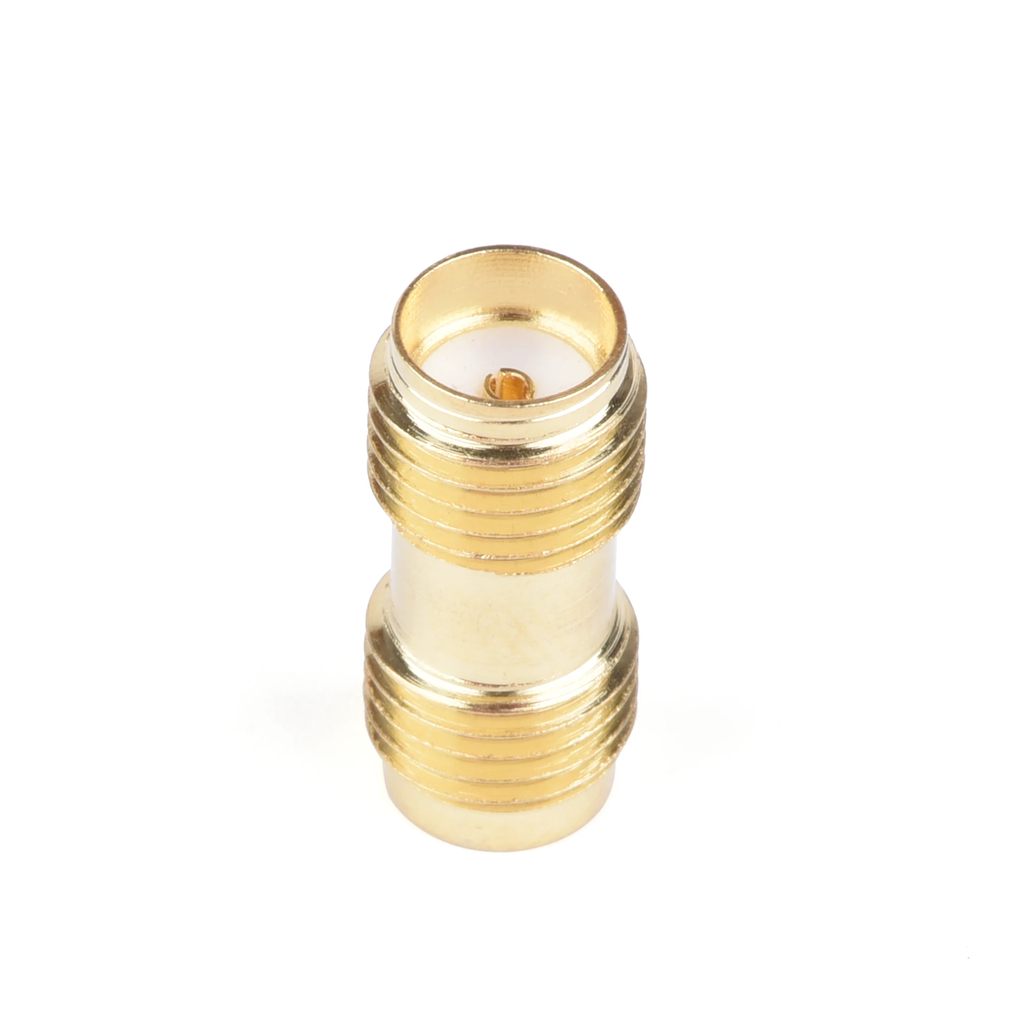 2pcs adaptateur SMA mâle à femelle F, connecteur de couplage droit RF pour applications RF, antennes et câble coaxial - Bricolage
