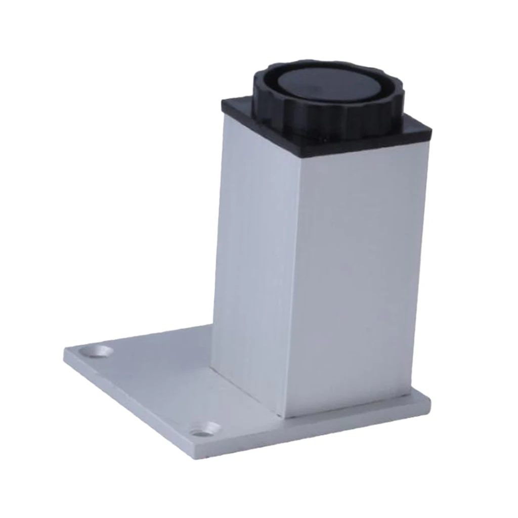 Square Aluminium Al Легко установить металлические ножки для мебели современные ножки для столов диван - Цвет: Square Aluminium Al
