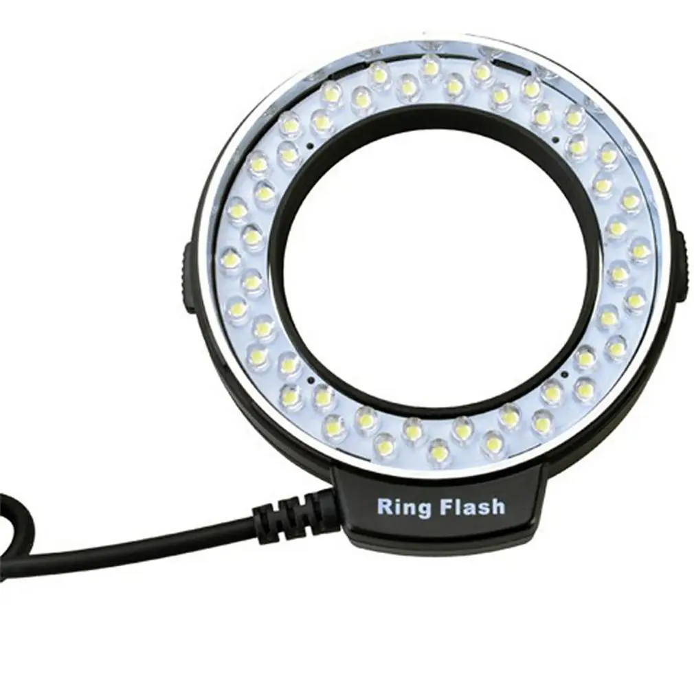 Светодиодный видео свет на камеру Фото студийное освещение Горячий башмак светодиодный Vlog заполняющий свет лампа для смартфона DSLR SLR камера - Цвет: Белый