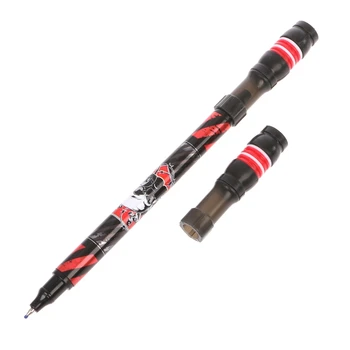 

Non Slip Coated Spinning Ballpoint Pen Rolling Finger Rotating Playing Student